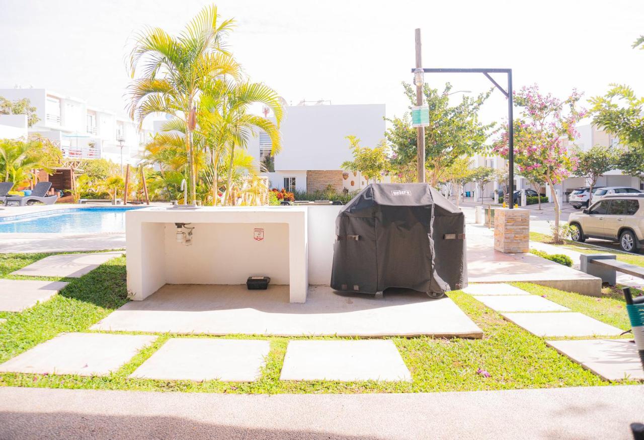 Casa En Privada Frente A La Playa Con Alberca! Villa Mazatlan Bagian luar foto