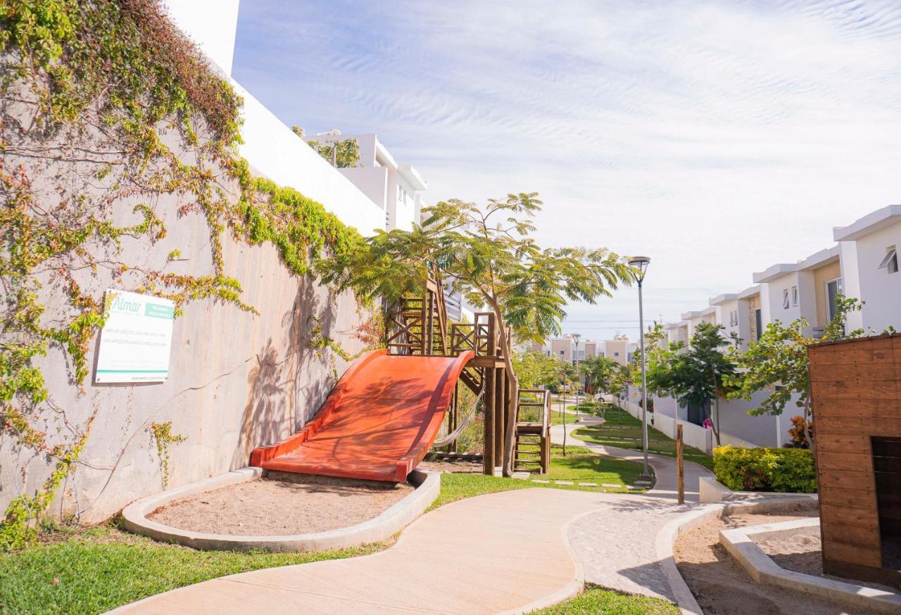 Casa En Privada Frente A La Playa Con Alberca! Villa Mazatlan Bagian luar foto