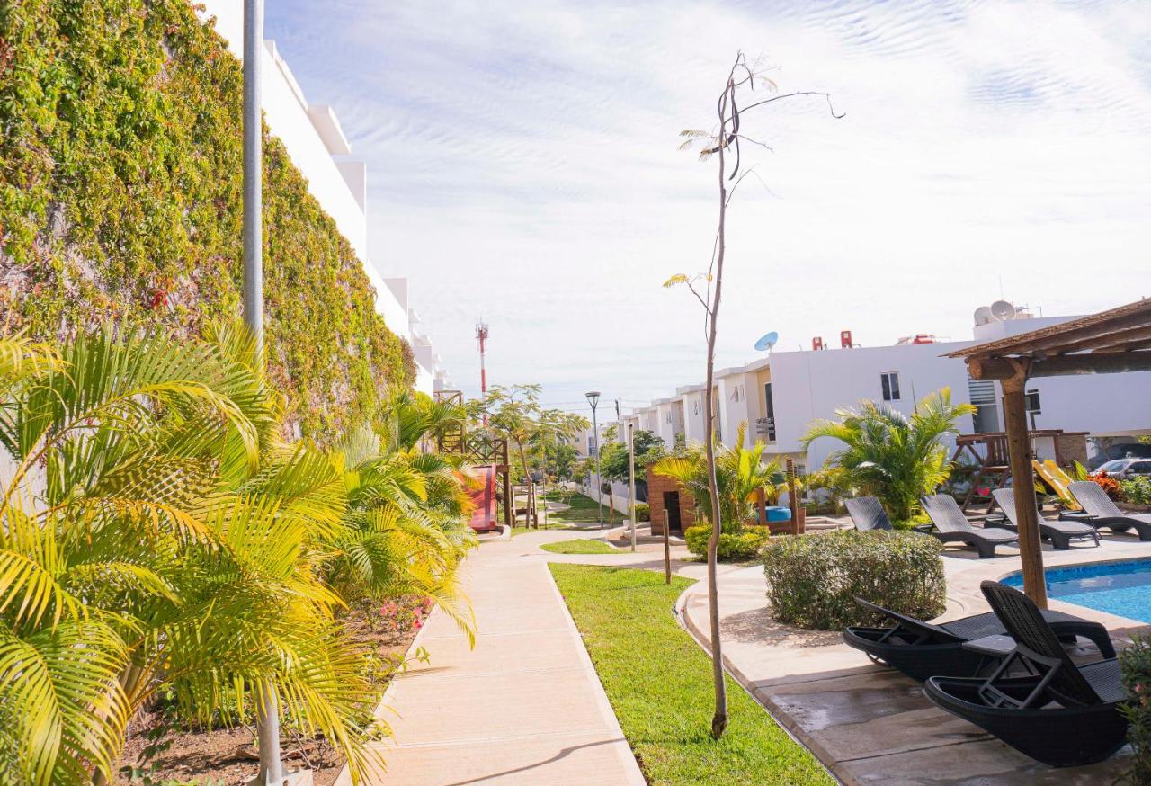 Casa En Privada Frente A La Playa Con Alberca! Villa Mazatlan Bagian luar foto