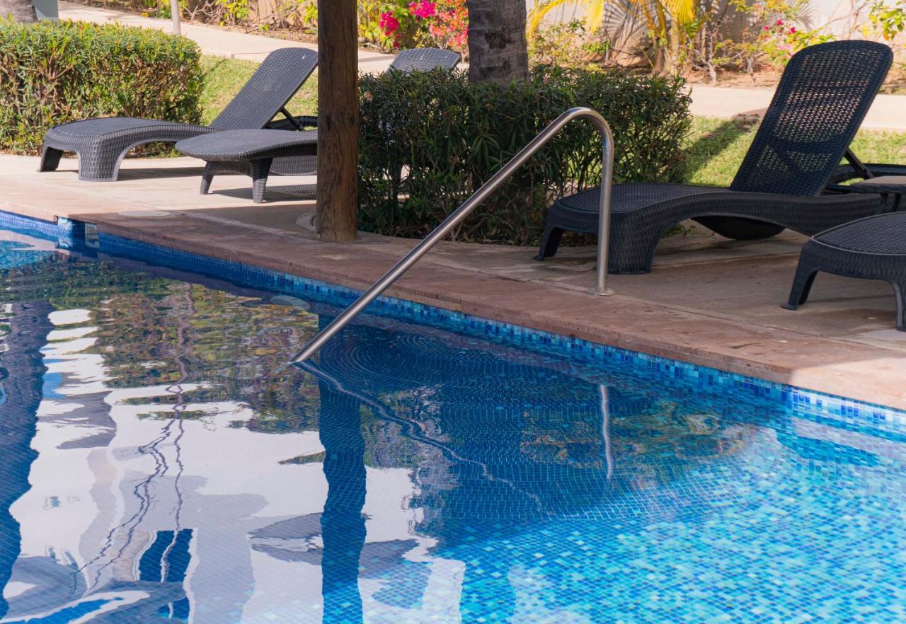 Casa En Privada Frente A La Playa Con Alberca! Villa Mazatlan Bagian luar foto