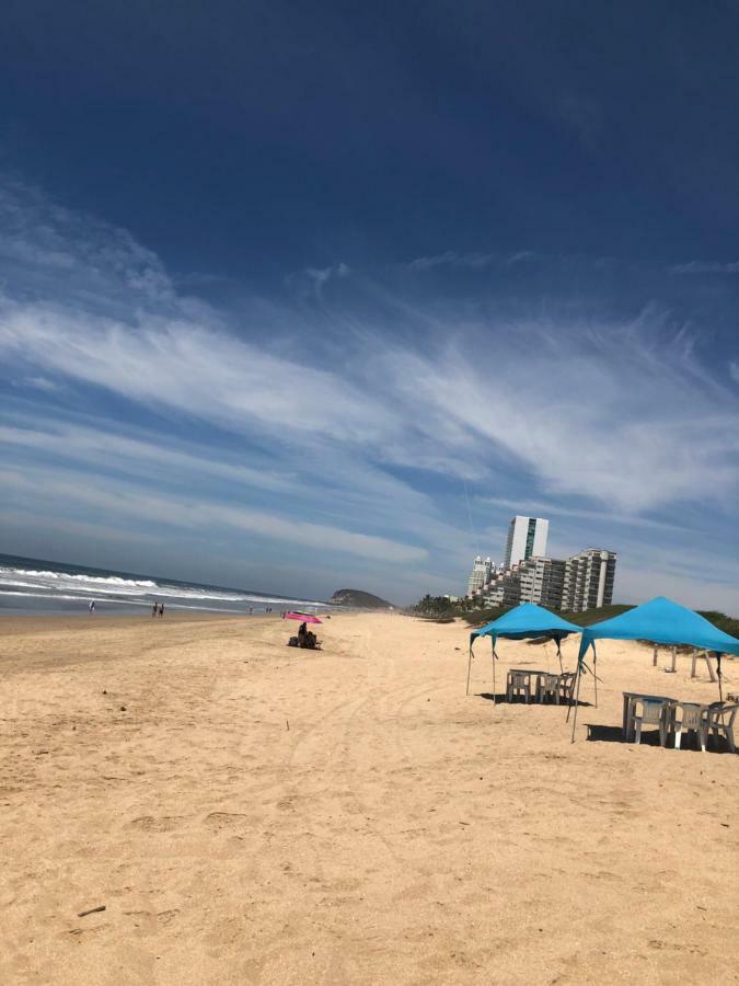 Casa En Privada Frente A La Playa Con Alberca! Villa Mazatlan Bagian luar foto