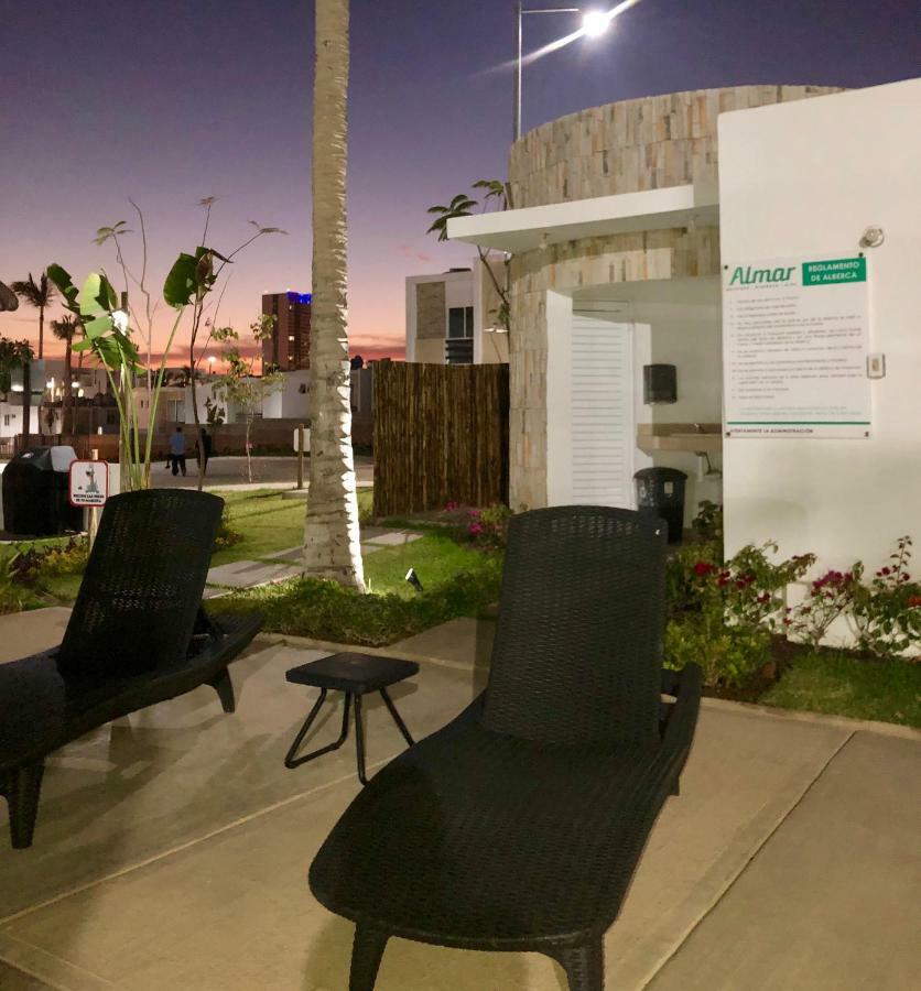 Casa En Privada Frente A La Playa Con Alberca! Villa Mazatlan Bagian luar foto