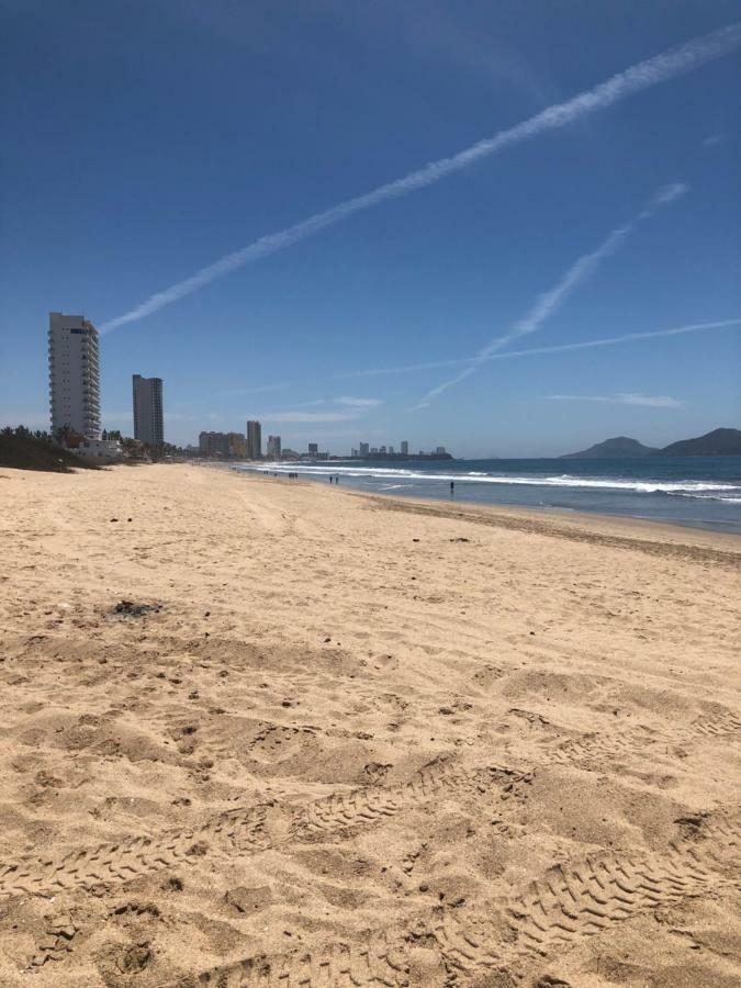 Casa En Privada Frente A La Playa Con Alberca! Villa Mazatlan Bagian luar foto